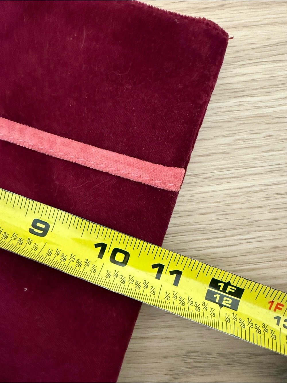Sezane Velvet Zip Pouch - Picture 4 of 4